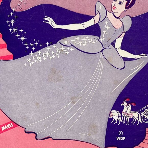 Vintage Walt Disney Sheet Music Cinderella Bibbidi-Bobbidi-Boo The Magic Song - Picture 2 of 5